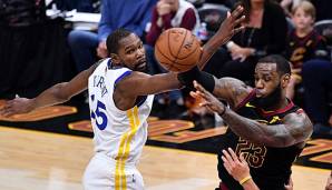 Kevin Durant war der Topscorer der Golden State Warriors