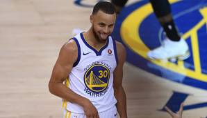 Stephen Curry und die Warriors holten sich einen glücklichen Sieg in Spiel 1.