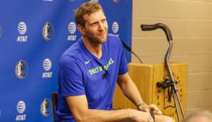 Dirk Nowitzki hat 20 Saisons mit den Mavericks auf dem Buckel.