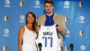 Luka Doncic wurde von den Dallas Mavericks gedraftet.