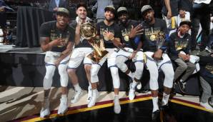 Die Golden State Warriors haben sich ihren dritten Titel in vier Jahren gesichert.