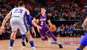 Lonzo Ball hat bei den Lakers mit Knieproblemen zu kämpfen.