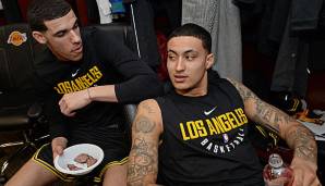 Lonzo Ball und Kyle Kuzma sind gute Freunde.