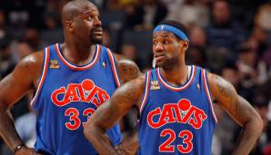 Shaquille O'Neal spielte einst an der Seite von LeBron James bei den Cavaliers.