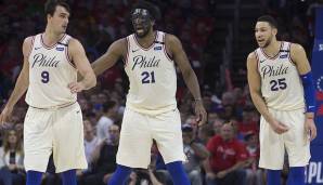 Platz 2: Philadelphia 76ers - Quote: 3,5:1