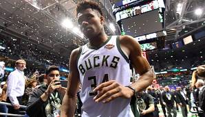 Giannis Antetokounmpo ist der Franchiseplayer der Milwaukee Bucks.