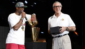 Pat Riley gewann mit Dwyane Wade drei Titel für die Miami Heat