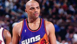 Platz 2: CHARLES BARKLEY (1984-2000) - Teams: Sixers, Suns, Rockets - Finals-Teilnahmen: 1 (1993)