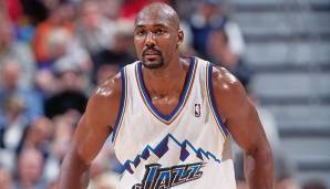 Platz 3: KARL MALONE (1985-2004) - Teams: Jazz, Lakers - Finals-Teilnahmen: 3 (1997, 1998, 2004)