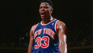 Platz 5: PATRICK EWING (1985-2002) - Teams: Knicks, Sonics, Magic - Finals-Teilnahmen: 1 (1994)