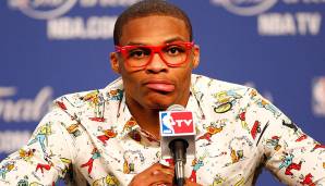 Platz 11: RUSSELL WESTBROOK (2008-) - Teams: Thunder, Rockets, Wizards, Lakers - Finals-Teilnahmen: 1 (2012)