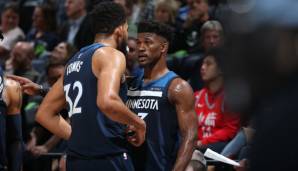 Karl Towns und Jimmy Butler waren vergangene Saison nicht immer auf einer Wellenlänge.