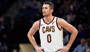 Kevin Love laboriert weiterhin an einer Zehverletzung.