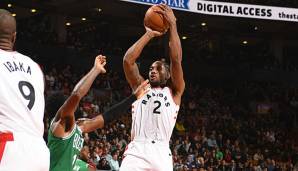 Kawhi Leonard erzielte gegen die Boston Celtics 31 Punkte.