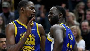 Draymond Green und Kevin Durant sollen sich eine verbale Auseinandersetzung geliefert haben.