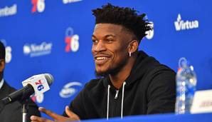 Jimmy Butler freut sich über die neue Herausforderung in Philadelphia.