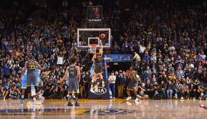 Klay Thompson traf den Gamewinner gegen die Sacramento Kings.