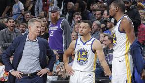 Steve Kerr macht sich um die Golden State Warriors keine Sorgen.