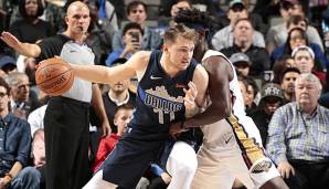 Luka Doncic beweist in der Crunchtime seine Nervenstärke und führt die Dallas Mavericks zum Sieg.