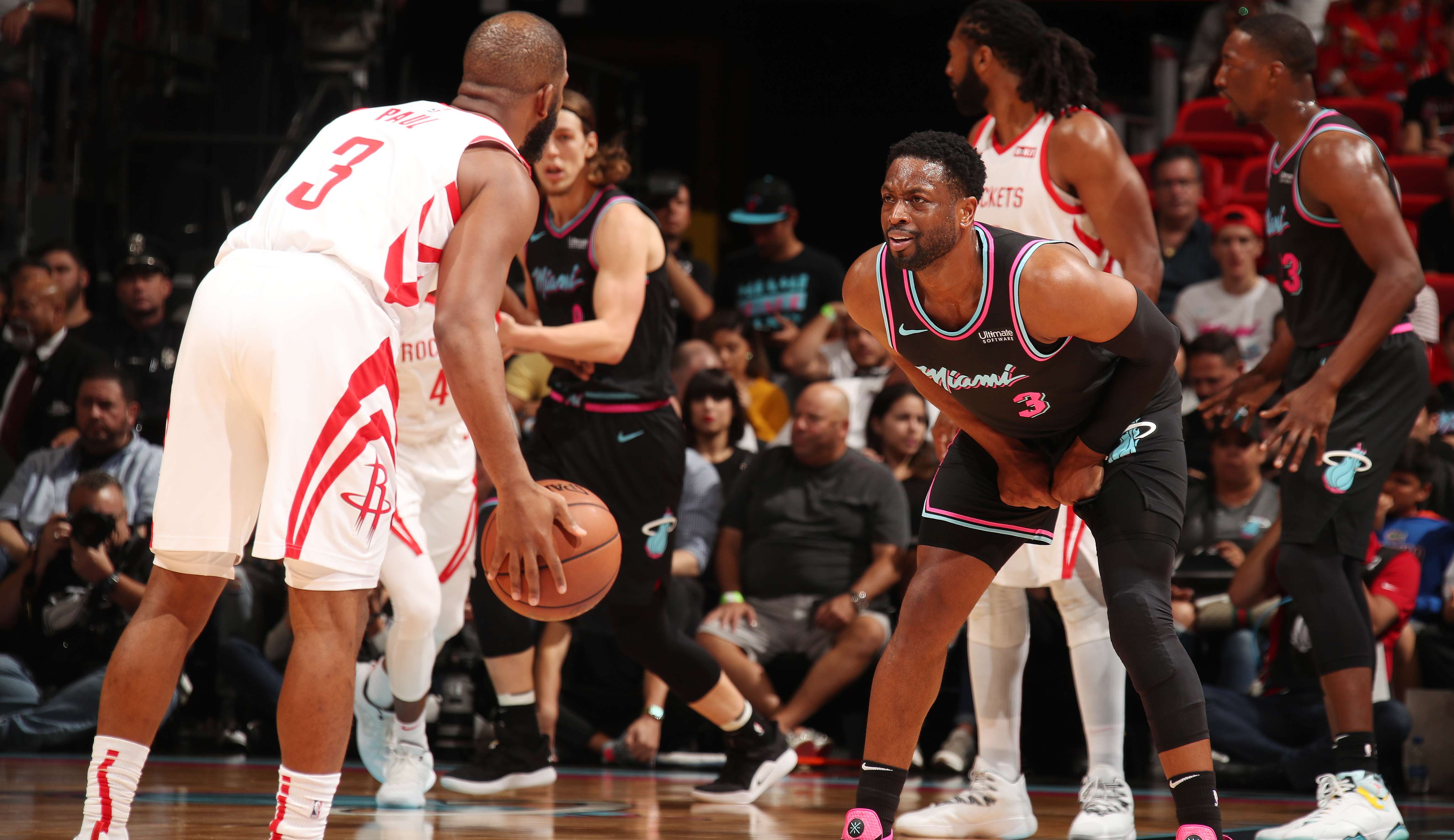 Chris Paul hat sich im Spiel bei den Miami Heat am Oberschenkel verletzt.