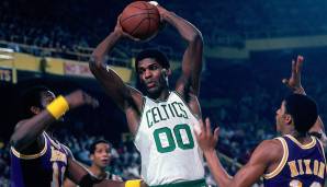 Robert Parish (#00) ist noch immer der Rekordspieler der NBA