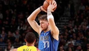 Luka Doncic verbuchte gegen die Bucks sein erstes Triple-Double.