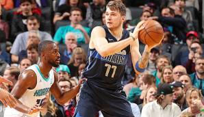 Luka Doncic verbuchte gegen die Charlotte Hornets erneut ein Double-Double.