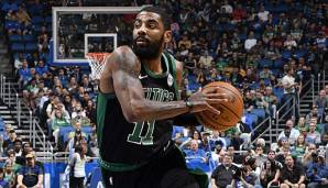 Kyrie Irving legt in der aktuellen Saison 22,6 Punkte, 6,4 Assists sowie 4,8 Rebounds pro Partie auf.