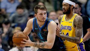 Die Dallas Mavericks um den starken Luka Doncic müssen sich den L.A. Lakers geschlagen geben.