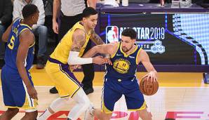 Klay Thompson zerlegt die Lakers mit 44 Punkten und einem neuen Dreier-Rekord.