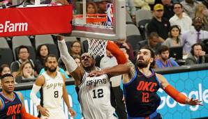 LaMarcus Aldridge erzielte gegen die Thunder 56 Punkte.