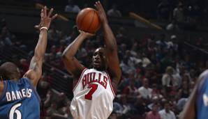 Platz 3: Ben Gordon (Chicago Bulls) - 9 Dreier (9/9) am 14. April 2006 gegen die Washington Wizards.