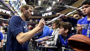 Dirk Nowitzki wurde zum 14. Mal ins All-Star Game berufen.