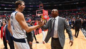 Ein Zeichen des Respekts: Dirk Nowitzki und Doc Rivers.