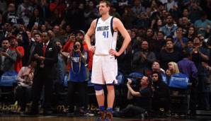 Dirk Nowitzki war von der Kulisse im Staples Center sichtlich berührt.