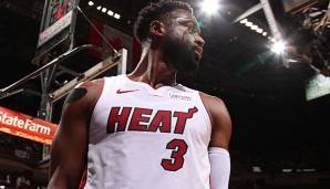 Dwyane Wade wurde in seiner Karriere dreimal NBA-Champion.