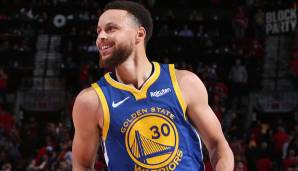 Platz 1: Stephen Curry (2009 - heute) - 17.818 Punkte (Schnitt: 23,9), Stand: 13. April 2021.