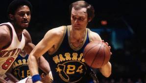 STEALS - Platz 3: Rick Barry (1965 - 1967, 1972 - 1978) - 929 Steals (Schnitt: 1,45).