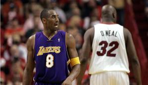 ... nur um sich anschließend gegenseitig als egoistisch zu bezeichnen. Mit Kobe und Shaq kollidierten zwei Alphamännchen. Shaq wurde nach Miami getradet und wurde 2006 Meister. Kobe gelang dies mit den Lakers sogar noch zweimal (2009 und 2010).