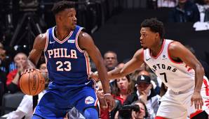 Jimmy Butler war der Topscorer der Philadelphia 76ers.