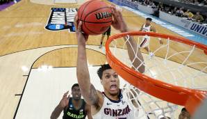 11. MINNESOTA TIMBERWOLVES - BRANDON CLARKE (Gonzaga, PF/C): Spiel mit klaren Stärken und Schwächen. Starker Rebounder und Shot-Blocker, auch als abrollender Big Man sehr effektiv. Fragezeichen beim Wurf und seiner optimalen Position in der NBA.