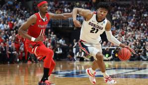 15. DETROIT PISTONS - RUI HACHIMURA (Gonzaga, PF): Der Japaner startete erst als Teenager mit dem Basketballsport, zeigte aber schnell großes Talent. Legte für Gonazga 20 und 6 auf und traf 40 Prozent aus der Distanz. Sehr roh, aber entwicklungsfähig.