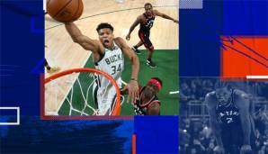 Giannis Antetokounmpo war auch in Spiel 2 gegen die Toronto Raptors mal wieder unstoppable.