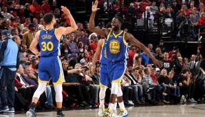 Stephen Curry und Draymond Green spielten gegen die Portland Trail Blazers eine herausragende Serie