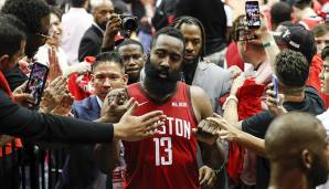 FIRST TEAM - James Harden (Guard, Houston Rockets): 36,1 Punkte, 7,5 Assists, 6,6 Rebounds, 44,2 Prozent FG, 36,8 Prozent 3FG in 36,8 Minuten pro Partie (500 Stimmen).