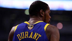 Kevin Durant kann im Sommer aus seinem Vertrag bei den Golden State Warriors aussteigen.