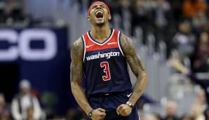 ABGESAGT: Bradley Beal (Shooting Guard), Washington Wizards - Stats 2018/19: 25,6 Punkte, 5 Rebounds, 5,5 Assists bei 47,5 Prozent FG (82 Spiele)