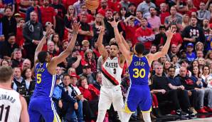 ABGESAGT: C.J. McCollum (Shooting Guard), Portland Trail Blazers - Stats 2018/19: 21 Punkte, 4 Rebounds, 3 Assists bei 45,9 Prozent FG (70 Spiele)