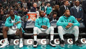 Kemba Walker (M.) hat die Charlotte Hornets verlassen, übrig geblieben ist eine Franchise ohne genauen Plan.