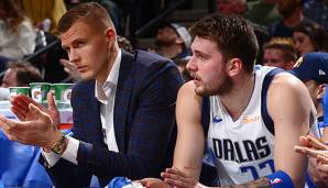 Kristaps Porzingis ist mit Luka Doncic der Hoffnungsträger der Mavs.